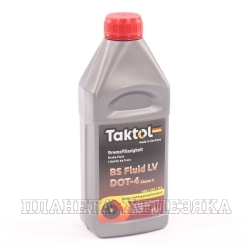 Жидкость тормозная DOT-4 TAKTOL BS Fluid LV 1л