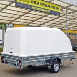 Прицеп легковой МЗСА 817712 R-13 Кузов мм 3009x1511x290 пласт. крышка H=1200 мм г/п 501кг