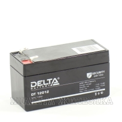 Аккумулятор для ИБП и аккум.машин DELTA 12V 1.2 а/ч DT 12012 (MERCEDES-BENZ селектора АКПП)