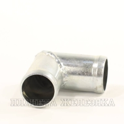 Соединитель шланга 90° d=32 l=100х100 трубка соединит.металл