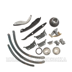 Комплект цепи ГРМ HYUNDAI Porter2 дв.D4CB,KIA Sorento дв.D4CB к-т (3цепи,3натяжителя,7успокоителей)