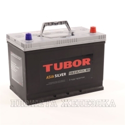 Аккумулятор TUBOR Asia Silver 100А/ч D31L обратная полярность пуск.ток 850A