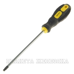 Отвертка TORX T30х150мм магнитная с противоскользящей ручкой ЭВРИКА