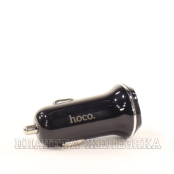 Устройство зарядное для мобильных устройств Hoco Z1 2USB 2.1A черное