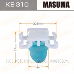 Пистон MASUMA KE-310 BMW 3 E46