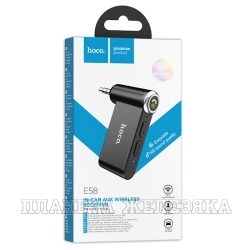 Адаптер AUX Hoco E58 Magic music car AUX BT receiver черный