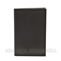 Бумажник водителя KIA BLACK натуральная кожа в коробке