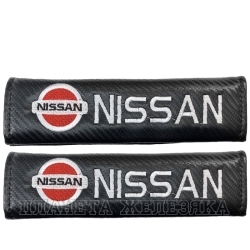 Накладка на ремень безопасности Ниссан ткань вышивка
