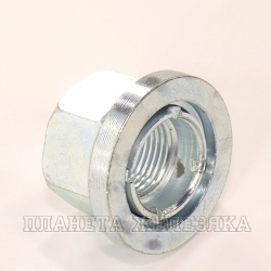 Гайка колеса М18х1.5/24 с шайбой ключ 27 открытая ГАЗ-3302,ЗИЛ-5301