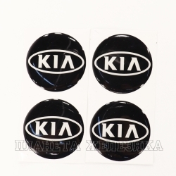 Наклейка на колпак диска колесного Kia D54 смола к-т