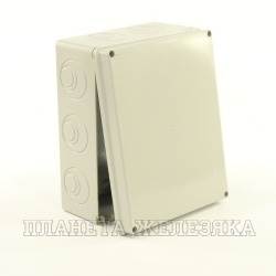 Коробка распаячная 240х195х90мм,крышка,IP55,кабельные ввода d28-3 шт.,d37-2 шт.,TDM