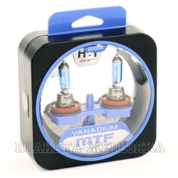 Автолампа 12V H11 55W PGJ19-2 MTF Light VANADIUM к-т