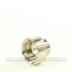 Переходник F1"-M3/4" никелированная латунь GENERAL FITTINGS