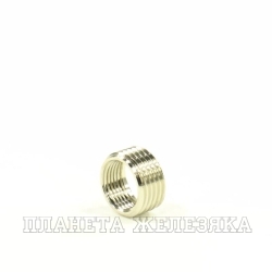 Кольцо переходное M1/2"-F3/8" никелированная латунь GENERAL FITTINGS