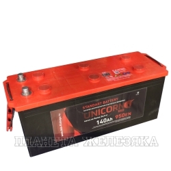 Аккумулятор UNICORN Red 140 а/ч пуск.ток 950A