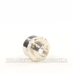 Бочонок переходной M1-M1/2" никелированная латунь MASTERPROF