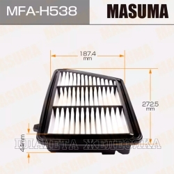 Фильтр воздушный (элемент) HONDA CR-V4 (USA) MASUMA