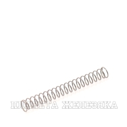 Пружина сжатия 0.3x3.6x30x21 пружинная сталь EN 10270-1-SH STAMO