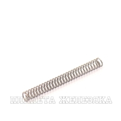 Пружина сжатия 0.4x3.3x30x29.6 пружинная сталь EN 10270-1-SH STAMO