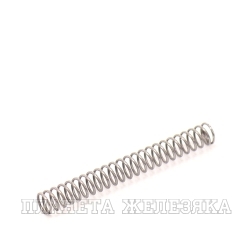 Пружина сжатия 0.4x3.8x30x23.7 пружинная сталь EN 10270-1-SH STAMO