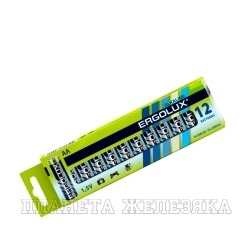 Батарейка АА ERGOLUX LR06-BC12 ALKALINE 12шт