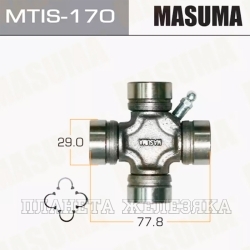 Крестовина 29х49 ISUZU D-Max 07> вала карданного MASUMA