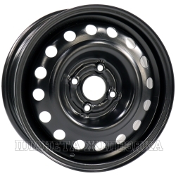 Диск колесный 14 штампованный TREBL 53A45D VW Polo,Golf III Black