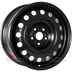 Диск колесный 17 штампованный TREBL R-1727 Skoda Octavia NEW Black