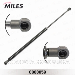 Упор газовый (L=495мм, Ход=295мм, F=300N) DAEWOO Matiz,Spark багажника MILES