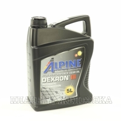 Масло трансмиссионное ALPINE ATF DEХRON III 5л