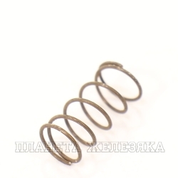 Пружина сжатия 0.4x5.4x10.9x3.5 нержавеющая сталь DIN 2098 и 2098R STAMO