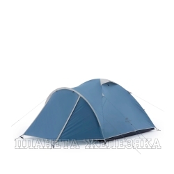Палатка Naturehike NH21ZP015 3-4 местная голубая