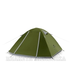 Палатка Naturehike P-Series 3 зеленая