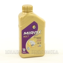 Масло моторное MIRAX MX7 A3/B4 SL/CF 1л син.