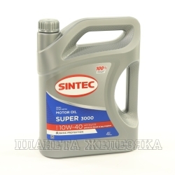 Масло моторное SINTEC SUPER 3000 SG/CD 4л п/с