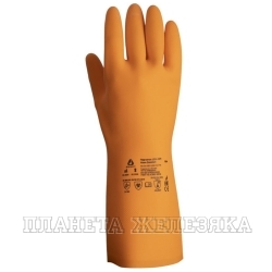 Перчатки латексные оранжевые р.10(XL) Atom Comfort JETA SAFETY