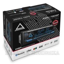 Автомагнитола AURA AMH-79DSP USB-ресивер, RGB подсветка