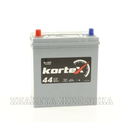 Аккумулятор KORTEX SILVER Dynamic ASIA B19 44 а/ч пуск.ток 380А