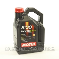 Масло моторное MOTUL 8100 X-CLEAN GEN 2 4л син.