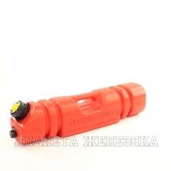 Канистра 6л пластиковая с малым клапаном Красная ЭКСТРИМ ТУРБО