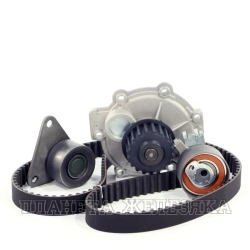 Комплект ГРМ VOLVO C70/S60/S70/S80/V40/V70/XC70/XC90 1.8-2.5 (ремень+ролики+помпа) INA