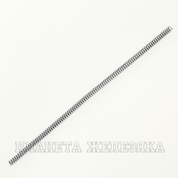 Пружина сжатия 0.6x7.2x300 пружинная сталь EN 10270-1-SH STAMO