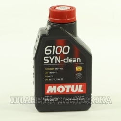 Масло моторное MOTUL 6100 SYN-CLEAN 1л п/с