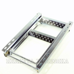 Лестница фургона складная 2 узкие ступени H-575 Zn