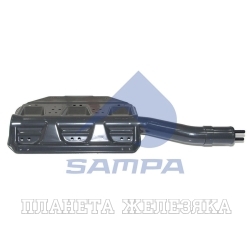 Кронштейн SCANIA крыла заднего левый SAMPA