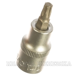 Головка-бита TORX T40 1/2" L=55 мм на подвесе АВТОДЕЛО