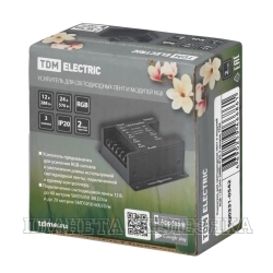 Усилитель сигнала RGB лент светодиодных 12-24V 288W IP20 TDM
