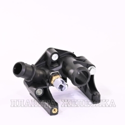 Фланец системы охл. FORD Focus2,C-Max,B-Max,EcoSport,Fiesta (пластик) ACQ