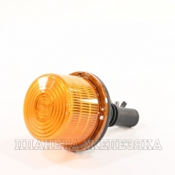 Маяк импульсный 12/24V светодиодный кронштейн DIN желтый MEGAPOWER