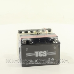 Аккумулятор для мотоциклов TCS 12V 9а/ч AGM YTX9L-BS cухоз.+электр